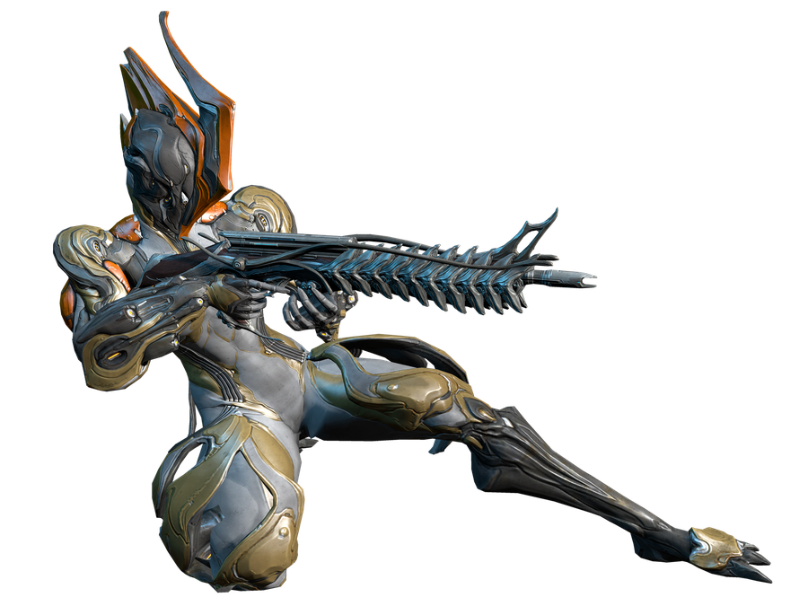 Warframe Transparent Background (black)