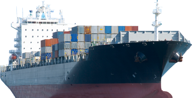 Cargo Vessel Transparent Png (black, white)