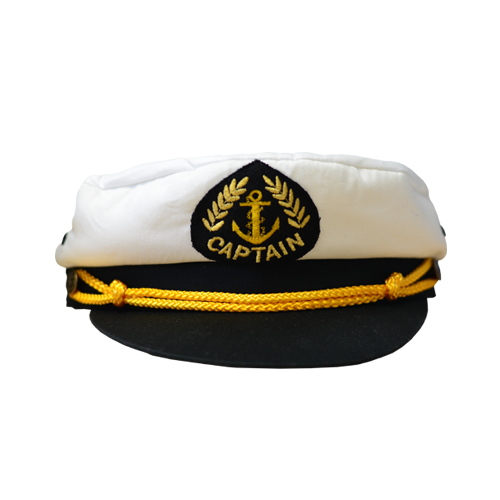 Marine Captain Navy Cap Png Clipart (black, white, lavender)