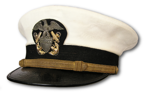 Marine Captain Navy Cap Png Photos (black, beige)