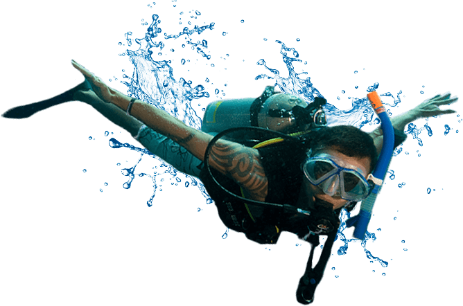 Marine Diver Png Image Hd (black)