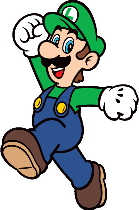 Mario And Luigi Png File (pink, olive, black, teal, white)