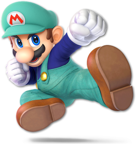 Mario And Luigi Transparent Png (white, gray, black)