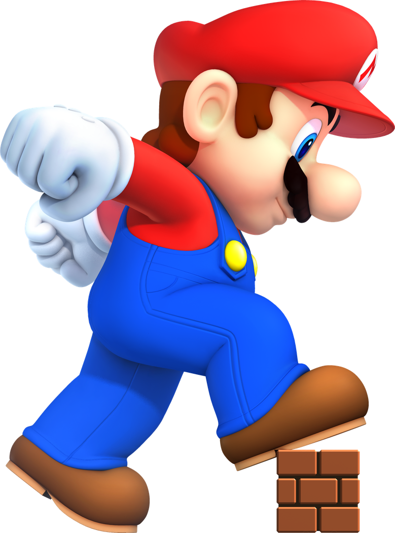 Mario Bros Png Transparent (chocolate, olive, blue, black, white)