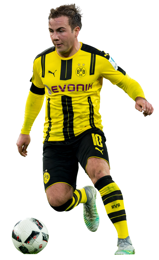 Mario Gotze Png Hd (black)