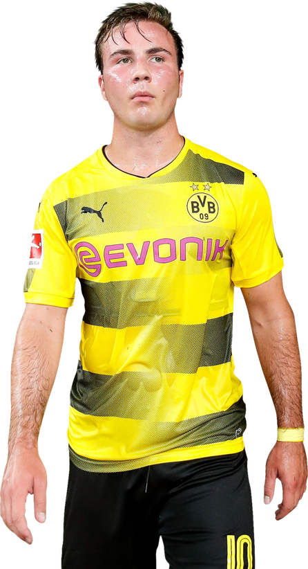 Mario Gotze Png Isolated File (black)