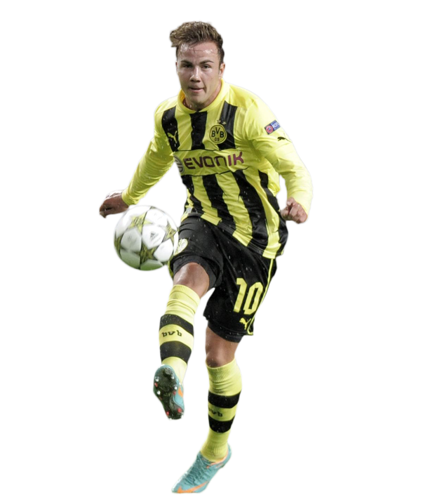 Mario Gotze Png Pic (white, black, beige)