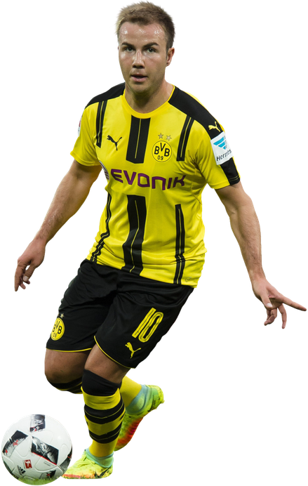 Mario Gotze Png Transparent (black)