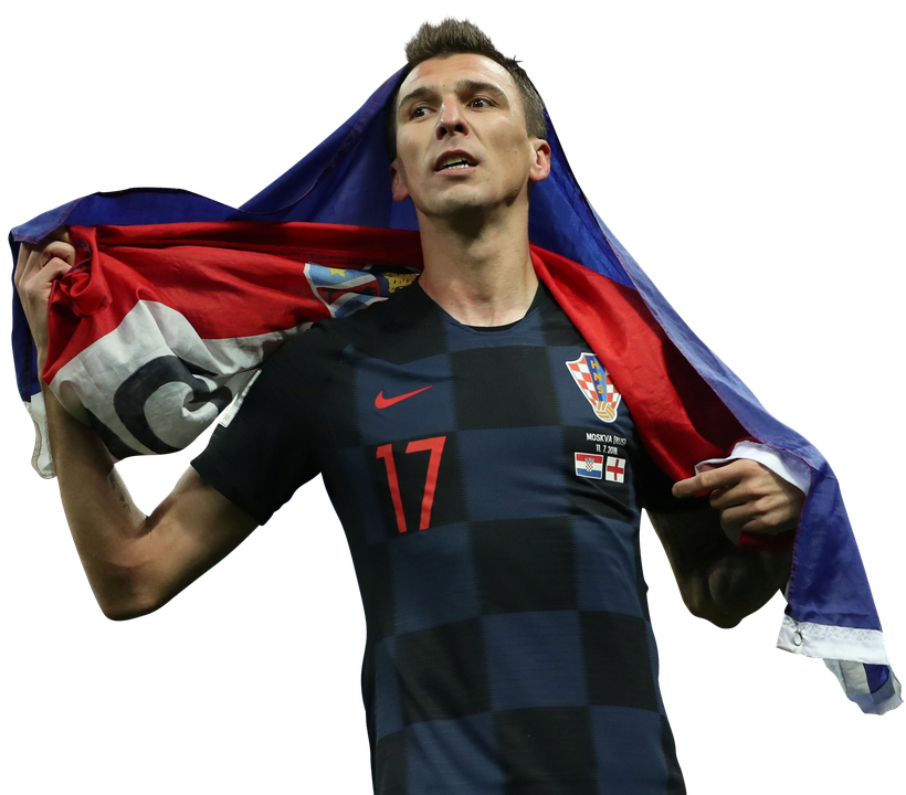 Mario Mandzukic Png Isolated Hd (black)