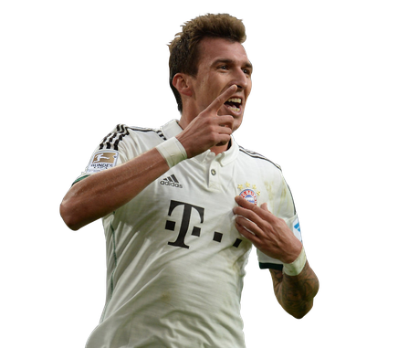 Mario Mandzukic Png Pic (silver, lavender, black, gray)