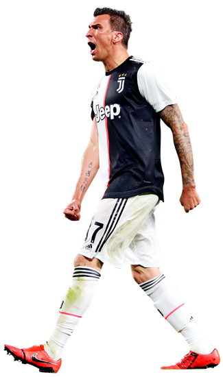 Mario Mandzukic Png (white, black)