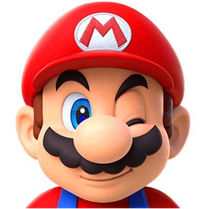 Mario Png Free Download (red, pink, indigo, black, salmon)