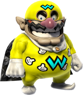 Wario Png Pic (yellow, black)