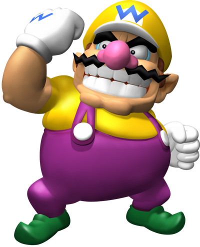 Wario Png Transparent Picture (indigo, black, purple, white)