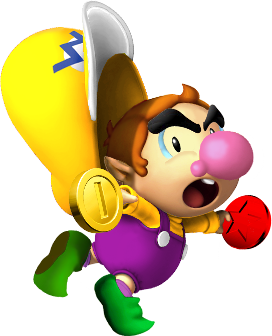 Wario Png Transparent (yellow, black, white, purple, gold)