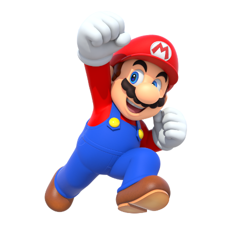 Mario Party Transparent Png (black, maroon, white)