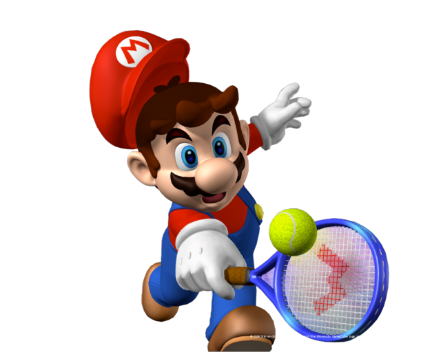 Mario Tennis Aces Luigi Png (black, maroon)