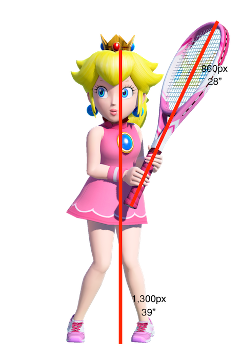 Mario Tennis Aces Png File (beige, black, maroon, red)