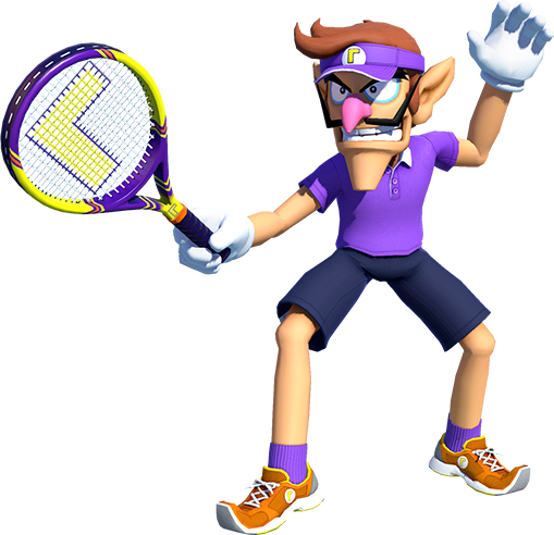 Mario Tennis Aces Png Image Hd (indigo, white, yellow, black, lavender)