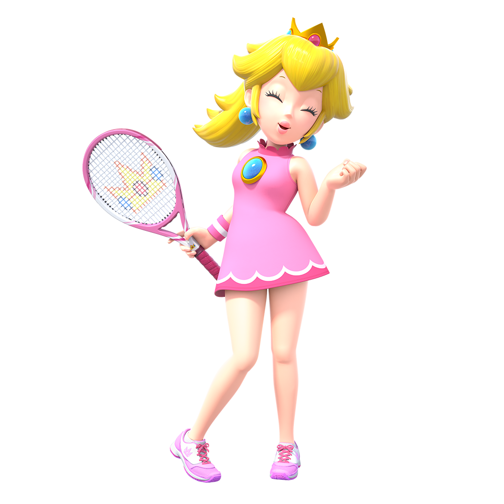 Mario Tennis Aces Png Images (lavender, white, silver)