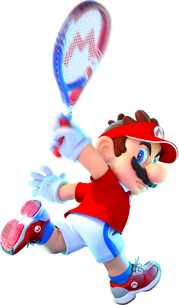 Mario Tennis Aces Png Photo (maroon, white, mint, lavender, greenish blue)