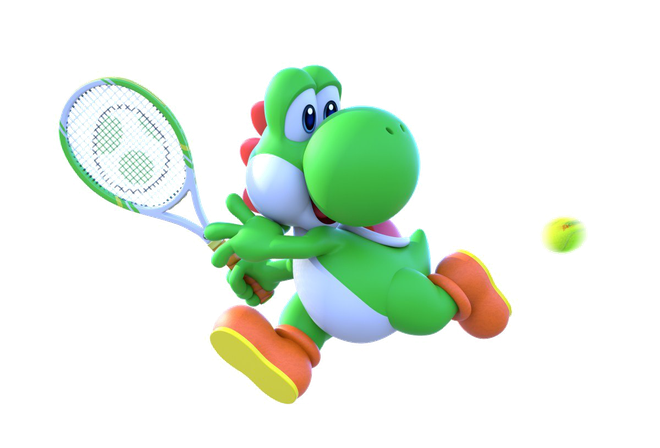 Mario Tennis Aces Png Picture (black, teal, gold)