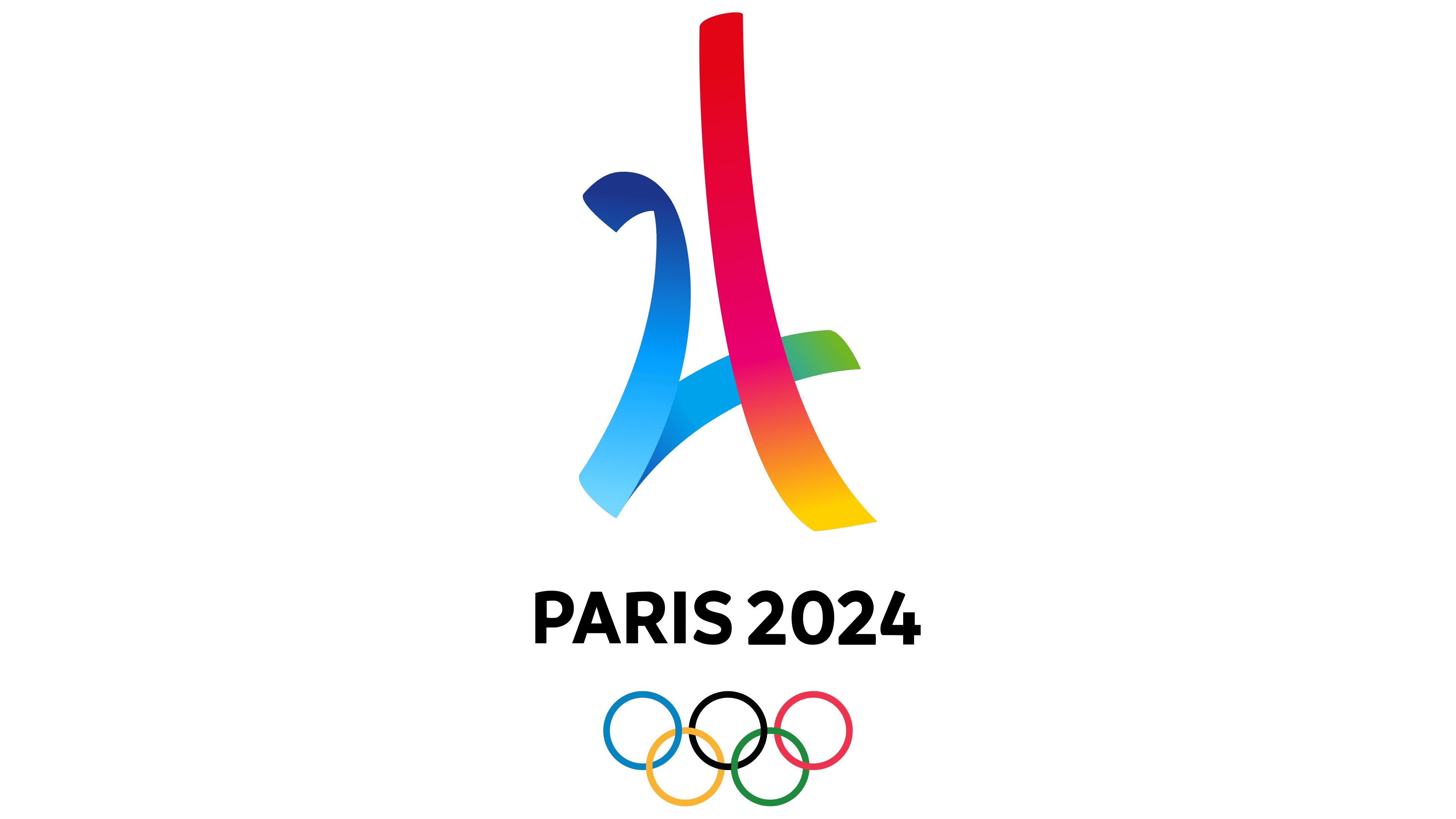 Paris 2024 Summer Olympics Logo Png Hd (gray)