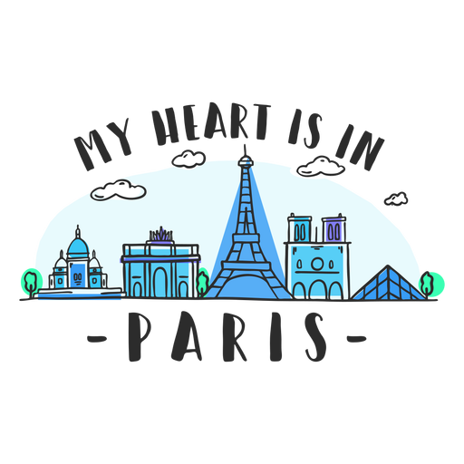 Paris Png Image Hd (black, lavender)