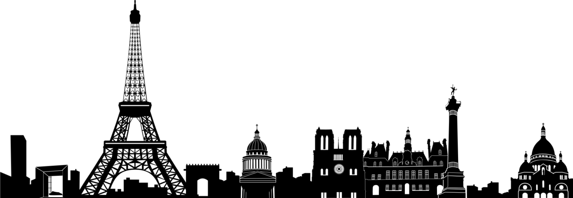 Paris Png Image (black)