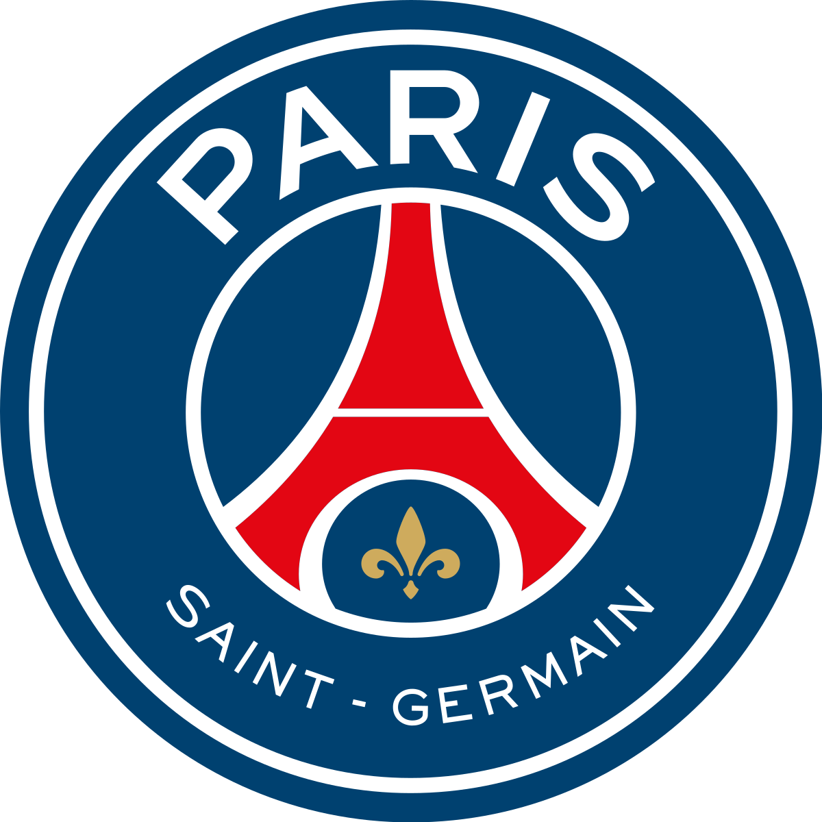 Paris Saint Germain F.C Png Pic (red, black, teal, white, navy)