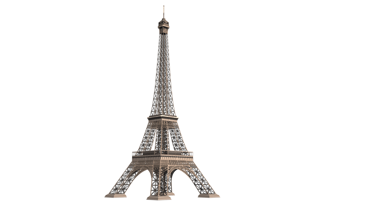 Paris Tower Png Hd Image (indigo, black, gray)