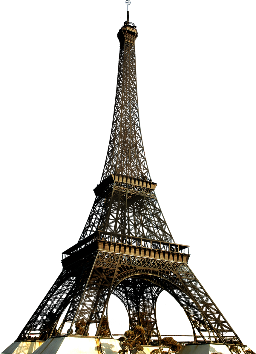 Paris Tower Png Images (black, white)