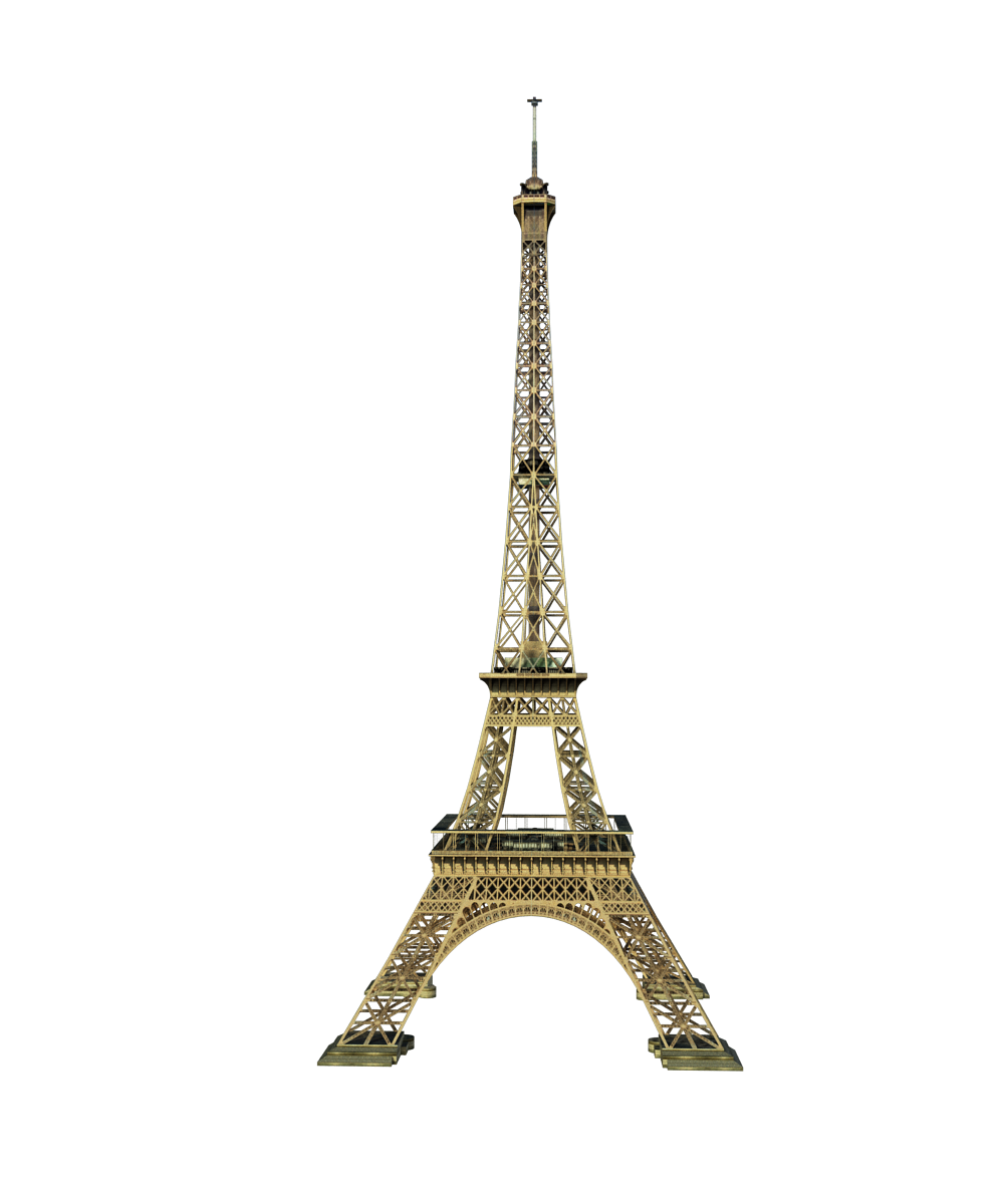 Paris Tower Png (black)