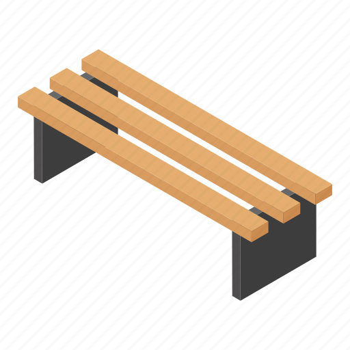 Park Bench Png Pic (indigo, salmon, gray, white)