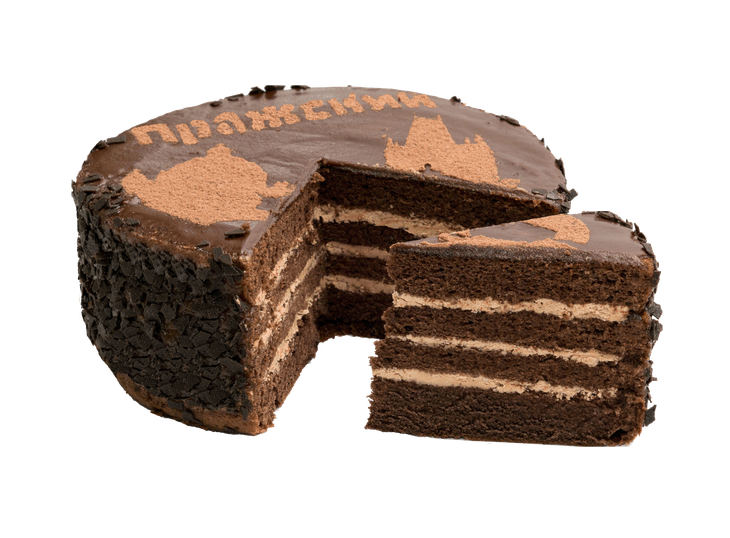 Dark Chocolate Cake Png Photos (black, salmon, maroon)