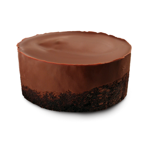 Dark Chocolate Cake Transparent Png (black)