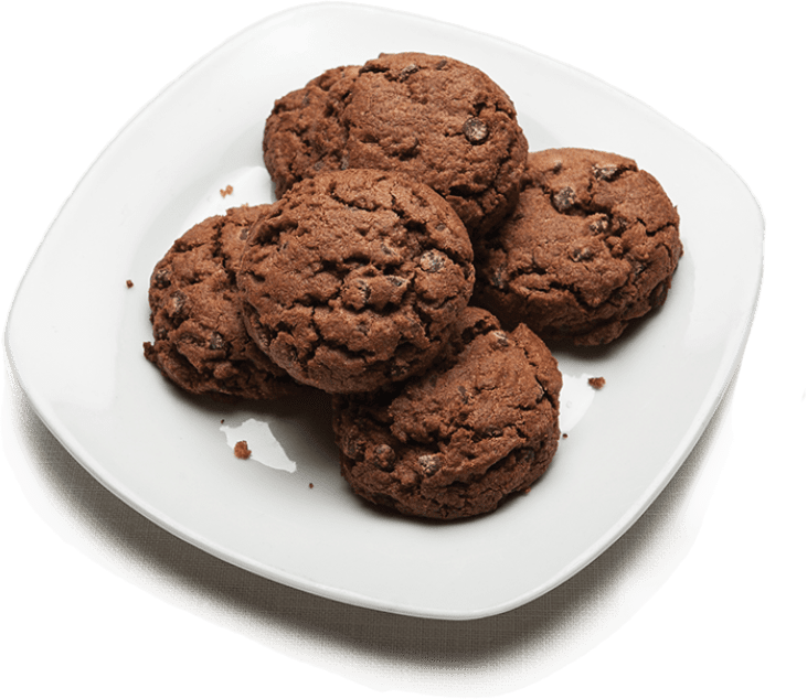 Dark Chocolate Cookie Png Clipart (gray, lavender)