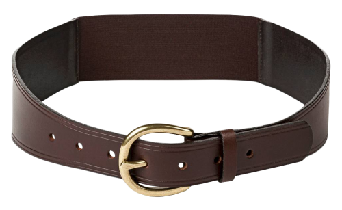 Dark Leather Brown Belt Png (black)