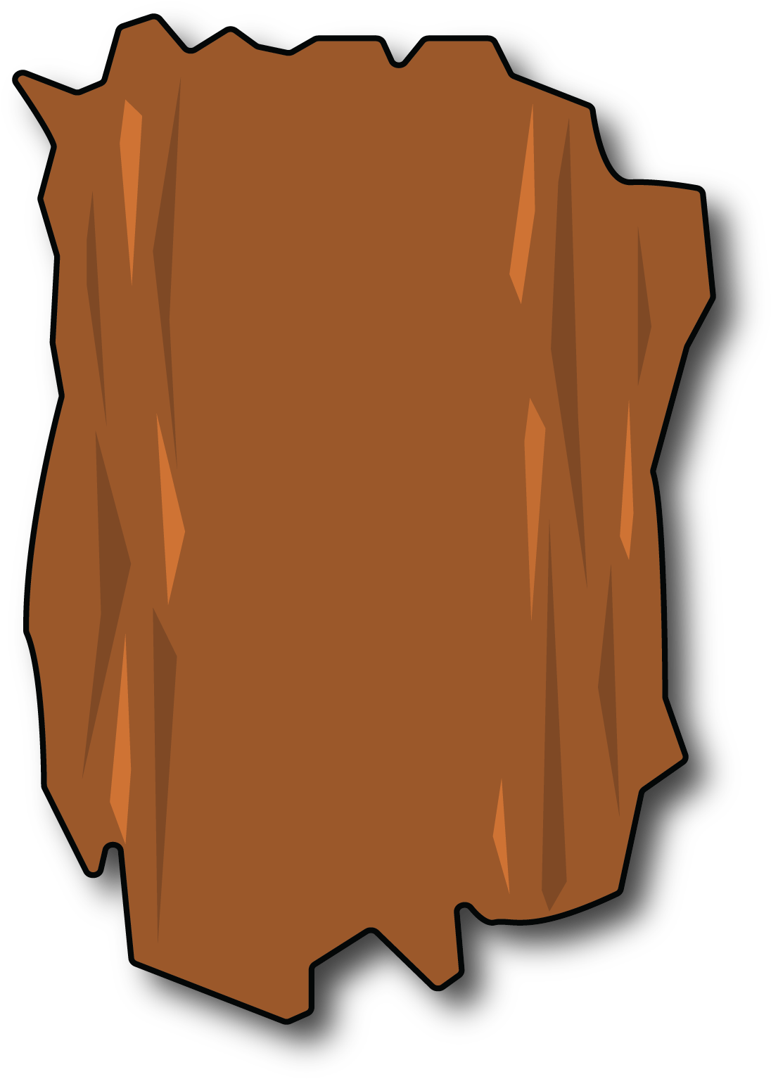 Bark Png Isolated Hd (black, chocolate)