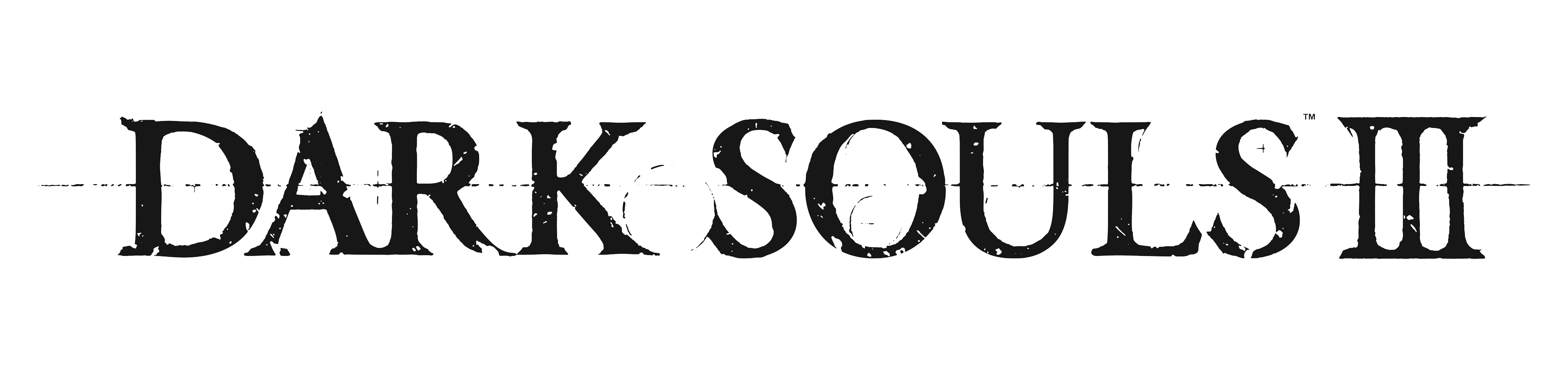 Dark Souls Logo Transparent Background (white)