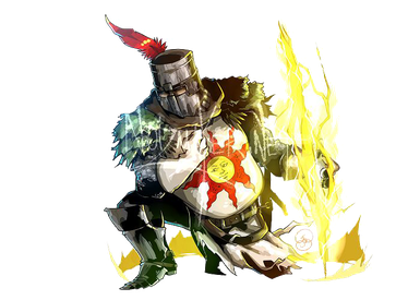 Dark Souls Solaire Png Photos (black, white)