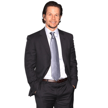 Mark Wahlberg Png File (white, indigo, black)