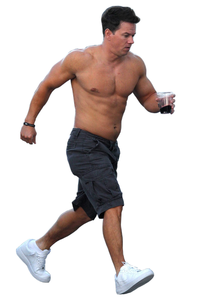 Mark Wahlberg Transparent Png (black)