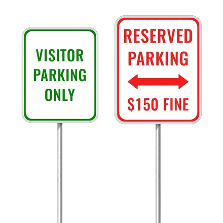 Parking Only Sign Png High Quality Image (salmon, lavender, white, silver)