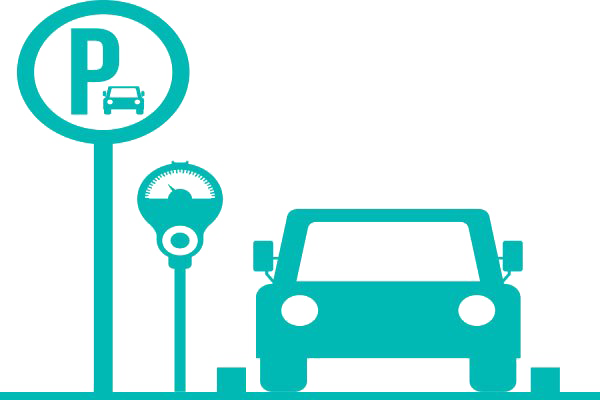 Parking Only Sign Png Picture (mint, teal, white)