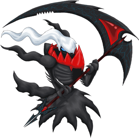 Darkrai Png Image (black, indigo)