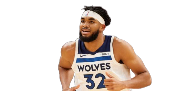 Karl Anthony Towns Png (white, lavender, chocolate, silver)