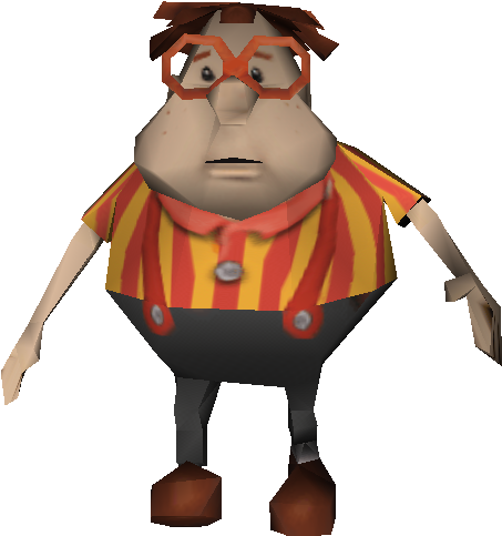 Carl Jimmy Neutron Png File (black)