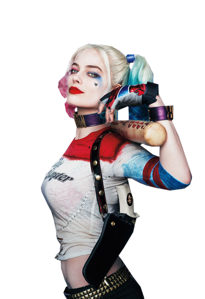 Harley Quinn Png File (black)