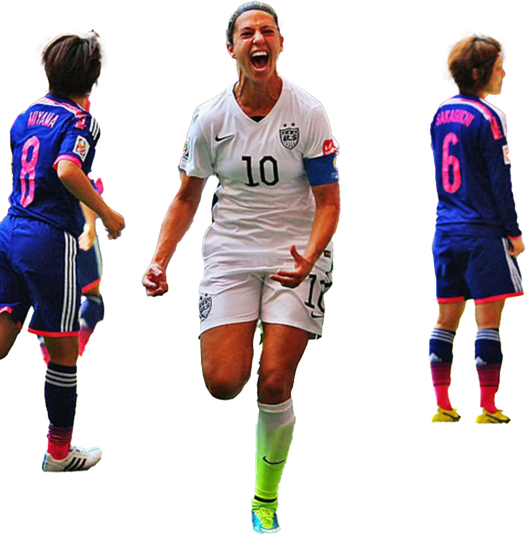 Carli Lloyd Olympic Player Png File (black)